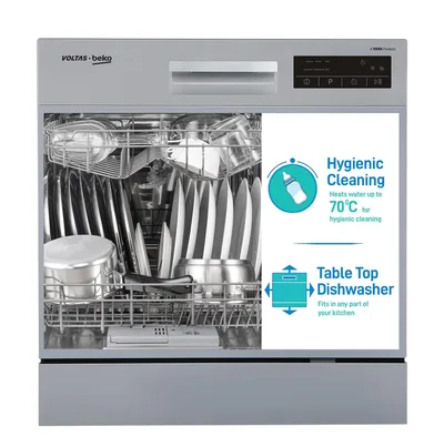 Voltas Beko DT8S: Compact Tabletop Dishwasher Review