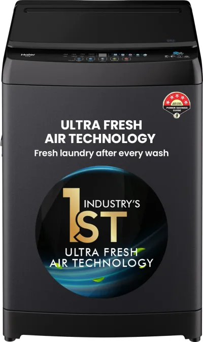 Haier HWM80-316PBK: Efficient 8 kg Fully Automatic Washing Machine