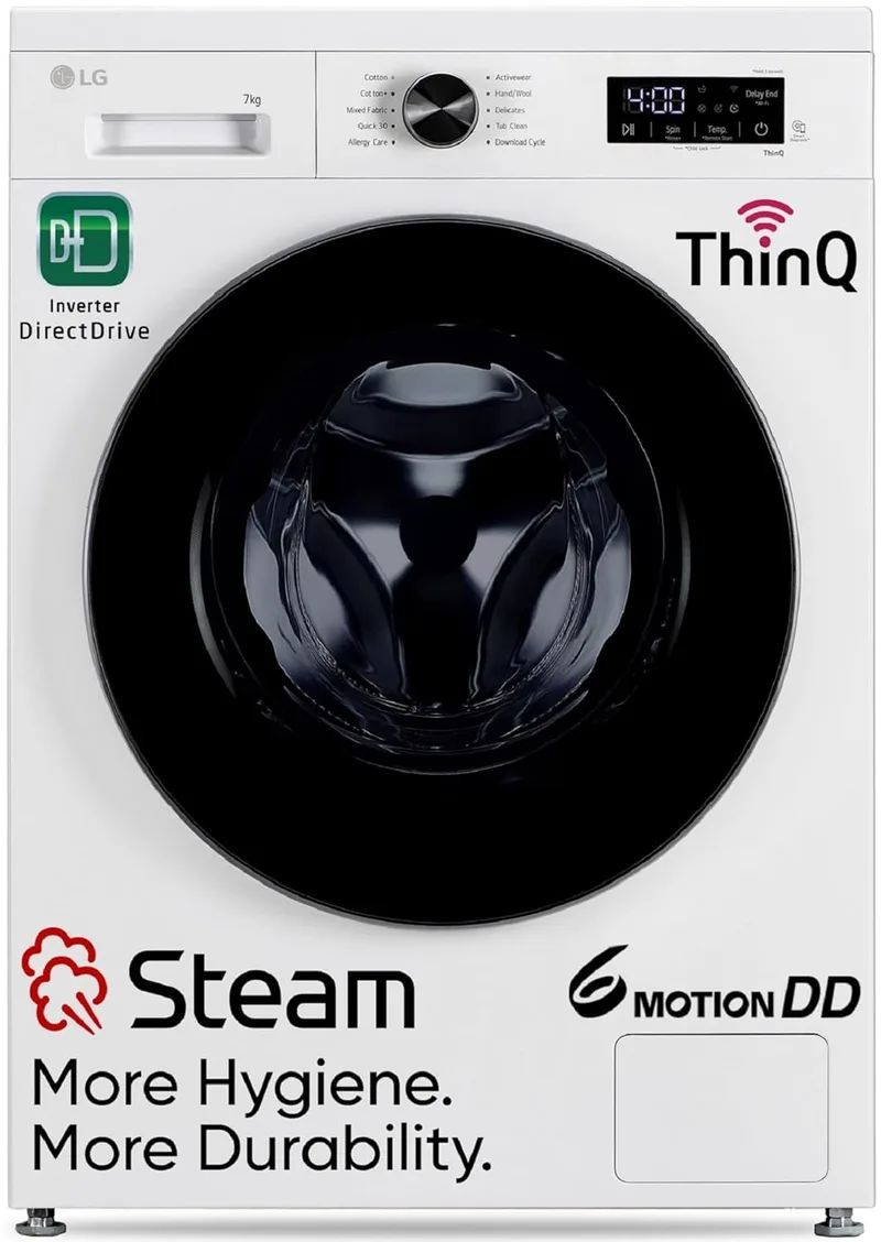 LG FHB1207Z4W Front Loading Washing Machine Review