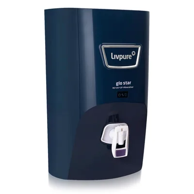 Livpure Glo Star RO+In-Tank UV+UF+Mineraliser Water Purifier