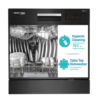 Voltas Beko DT8B Dishwasher Review: Efficient & Reliable