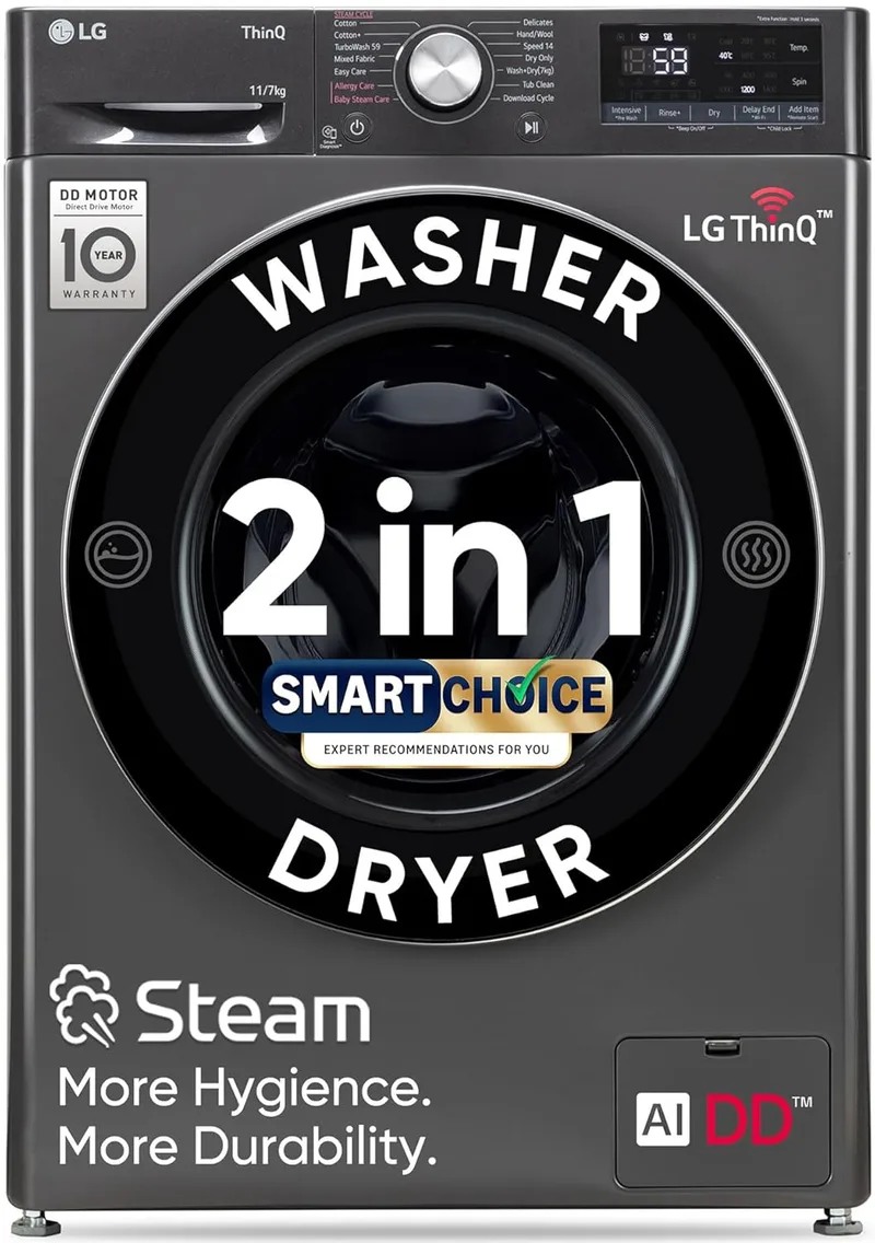 LG FHD1107SWM Washing Machine Review - Performance & Features