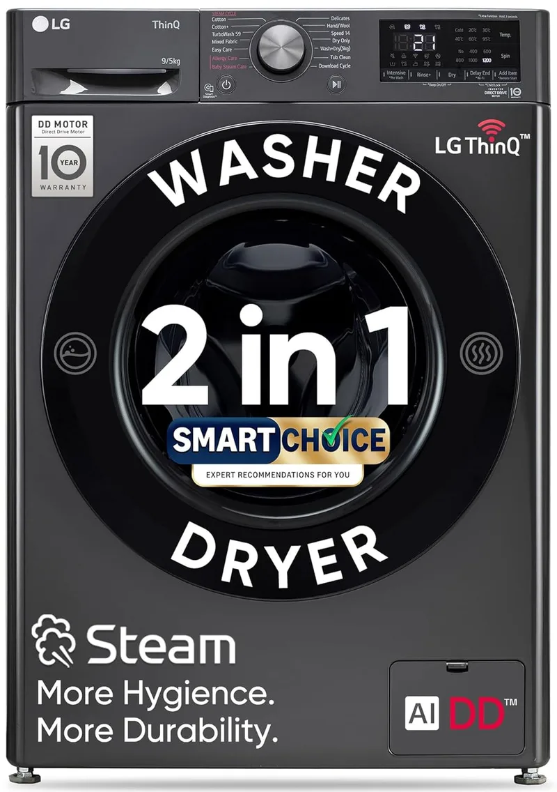 LG FHD0905SWM - Efficient Fully Automatic Washing Machine