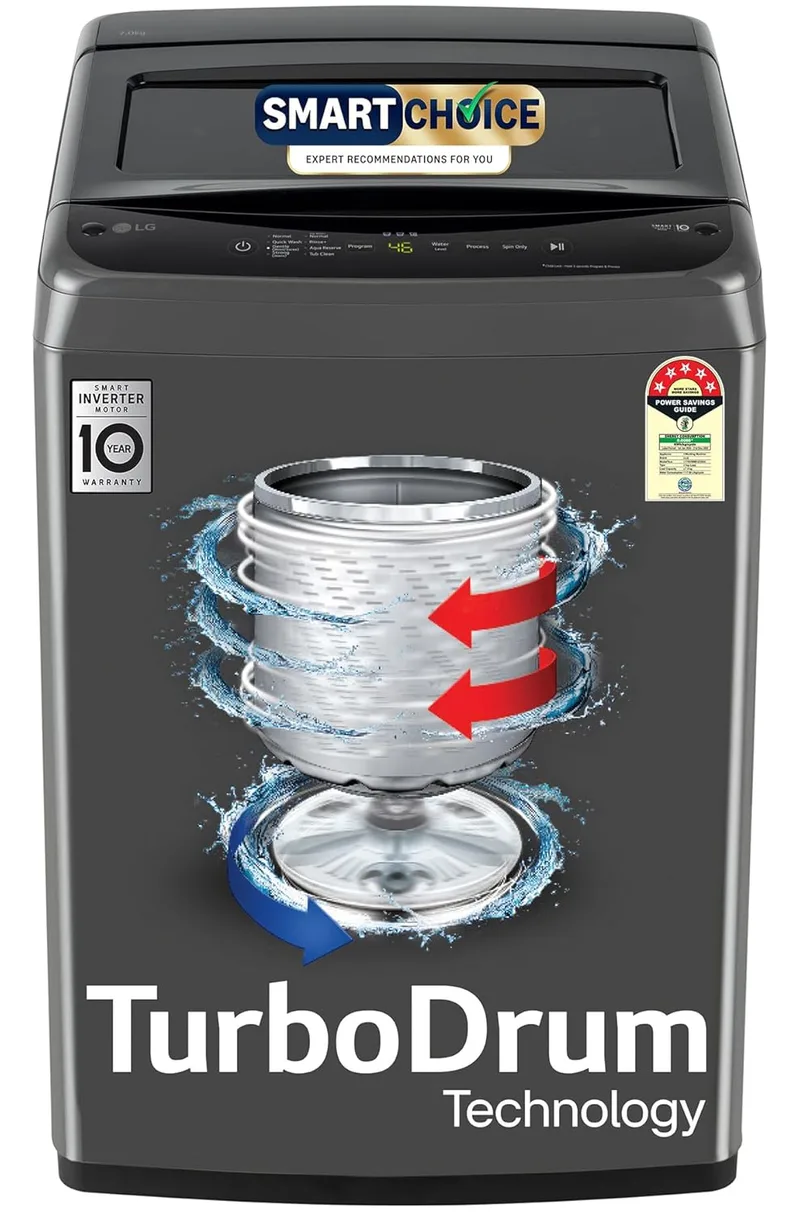 LG T70VBMB1Z Top-Loading Washing Machine Review